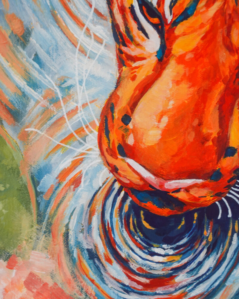"Secret Sanctuary" original artwork - Image 3