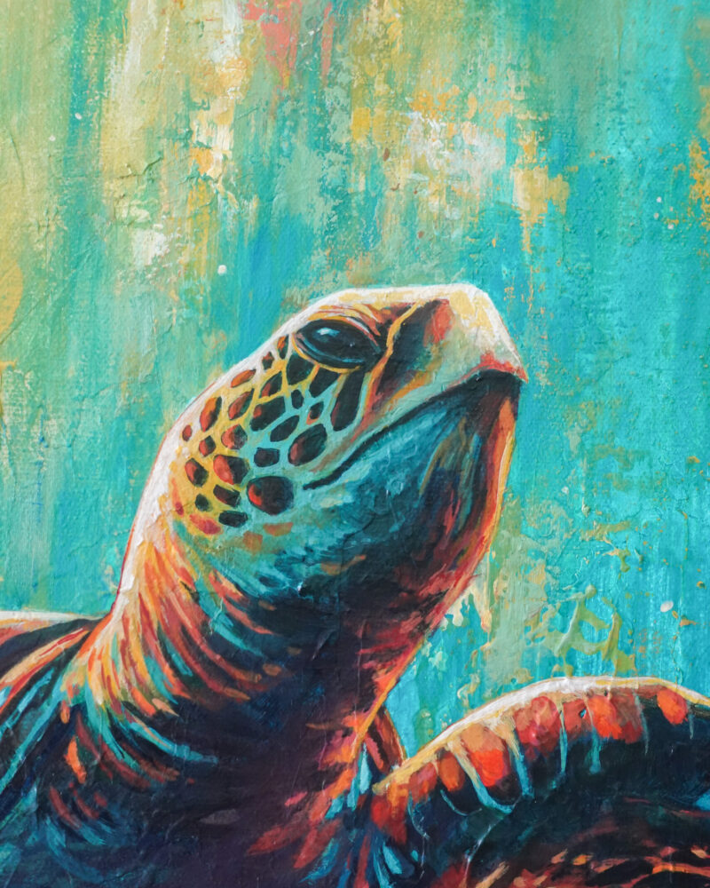 "Dancing In Sunlight" original artwork - Image 4